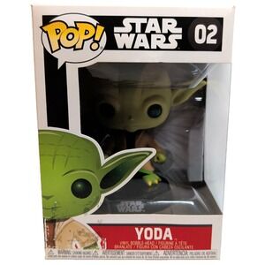 Funko Pop! Star Wars Yoda #02 Vinyl Bobble-Head Figure w/ Box